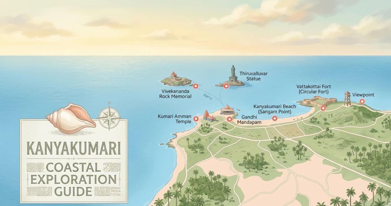 Top 10 Places in Kanyakumari – Travel Guide 2026